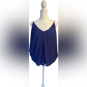 Blush Blue A-Line Top for Casual Wear